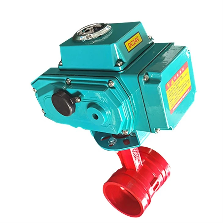 Electric Grooved Butterfly Valve