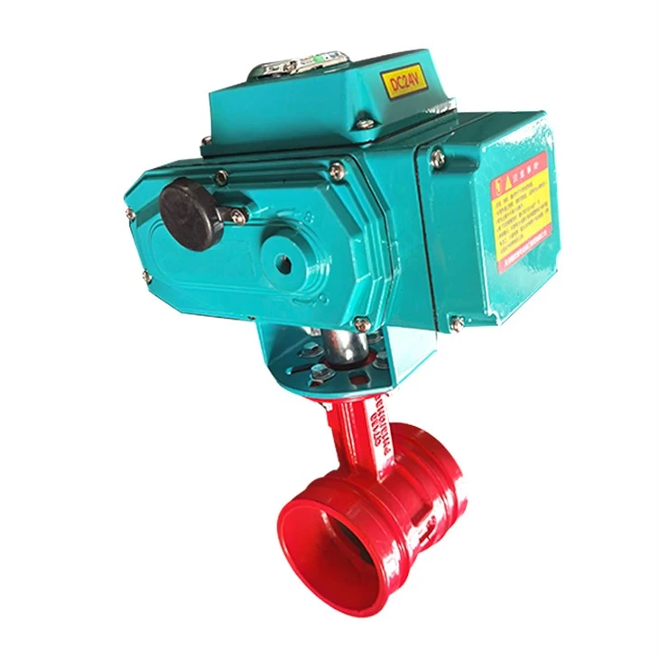 Electric Grooved Butterfly Valve