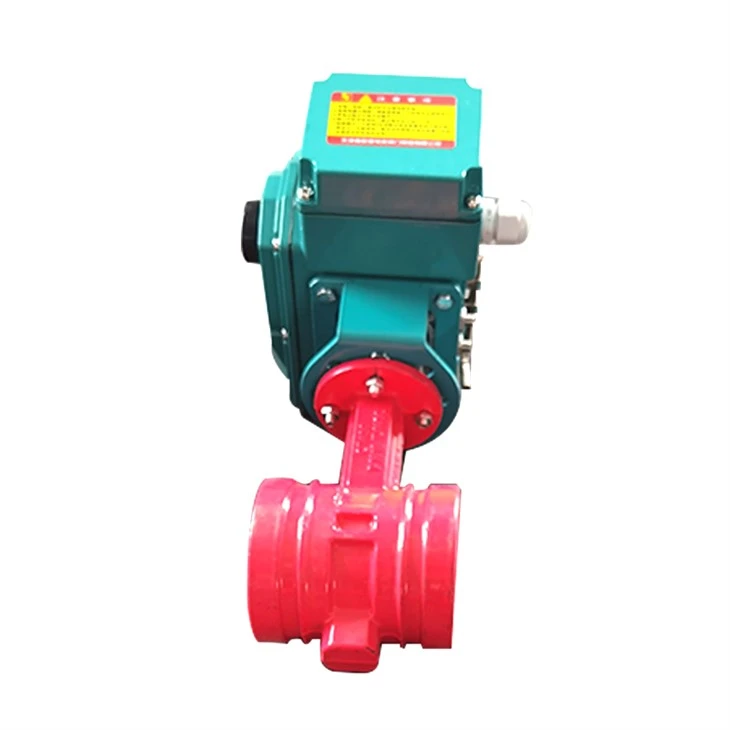 Electric Grooved Butterfly Valve