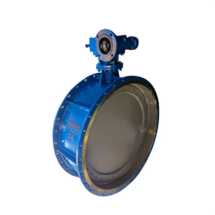 DN2300 Wcb Three Eccentric Manual Damper Valve