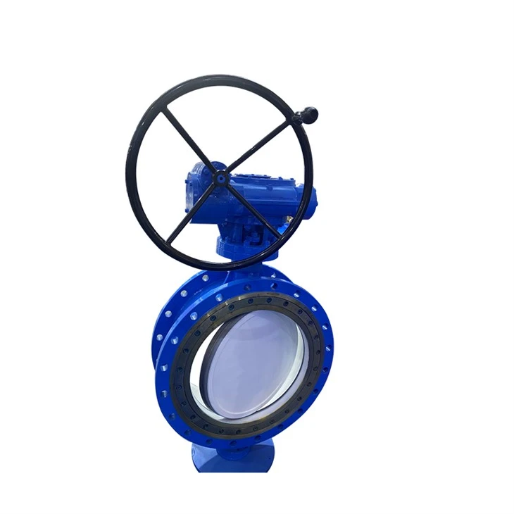 D343W Rotary Disc Worm Gear Butterfly Valve